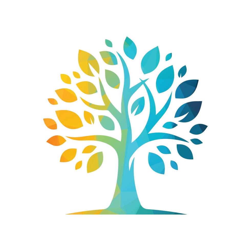 Tree Logo Design Illustration vector