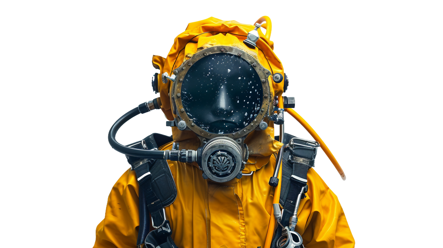 Diving Suit, on transparent background. Format png