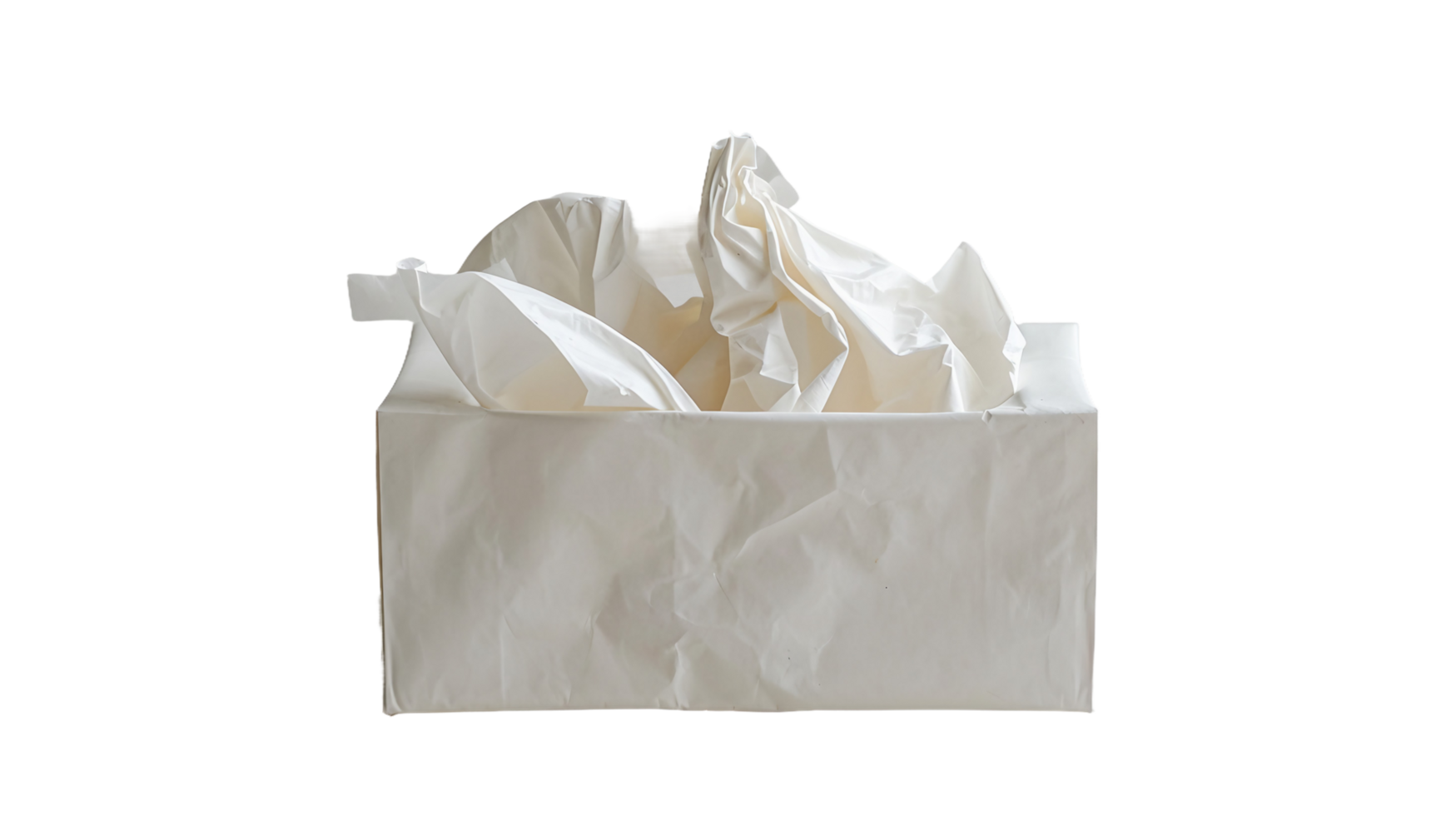 Tissue Box Elegance, on the transparent background. Format png
