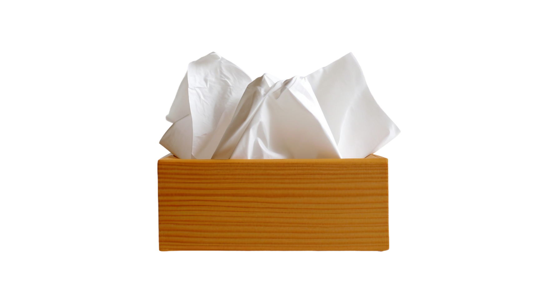 Tissue Box, on the transparent background. Format png