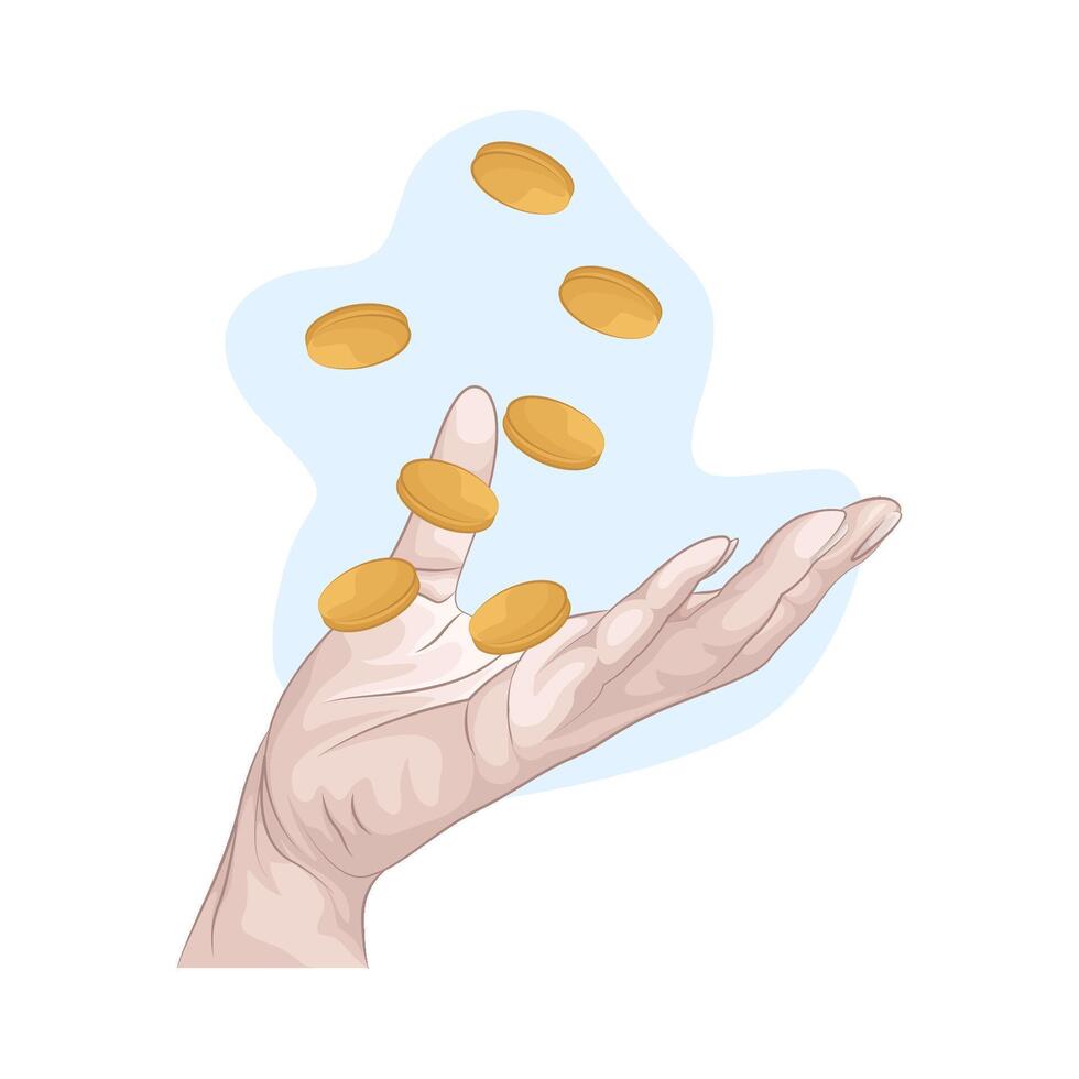Illustration of money vector