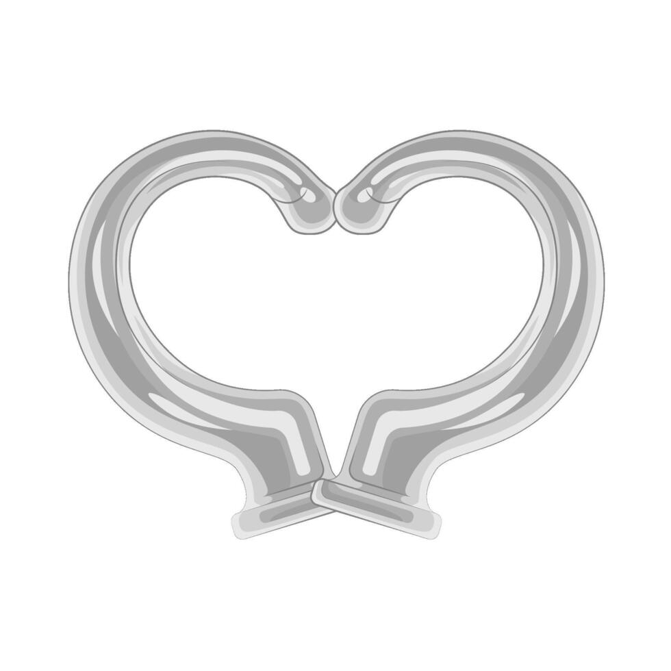 Illustration of fishing hook vector
