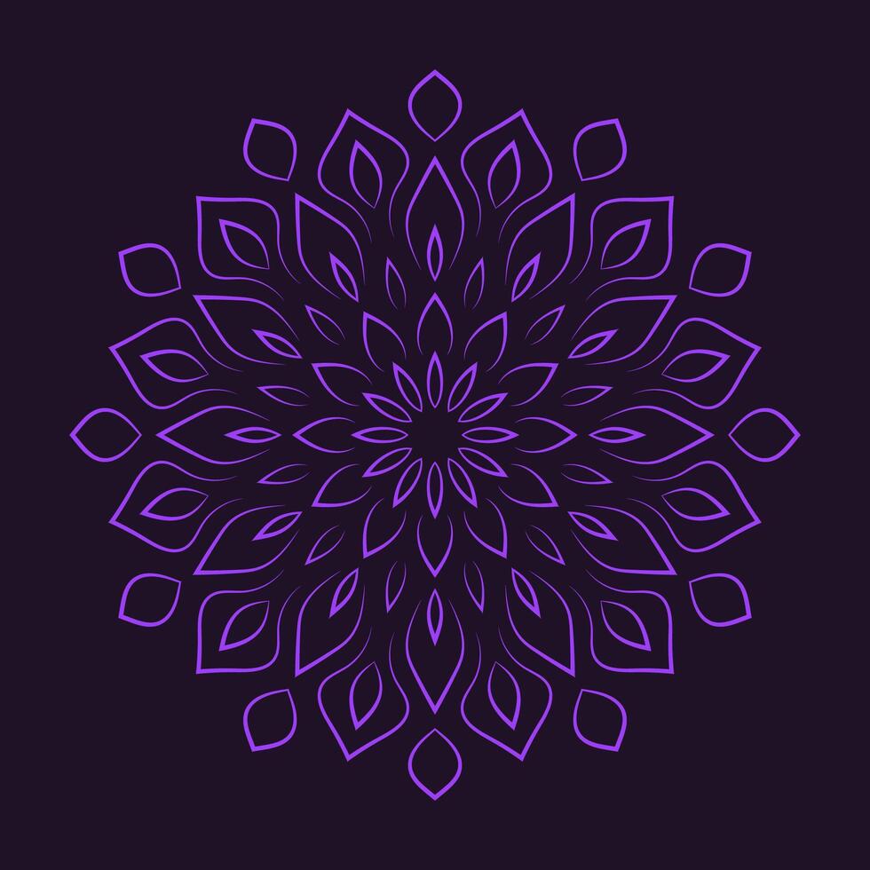 mandala art for design vintage background,decoration, vector