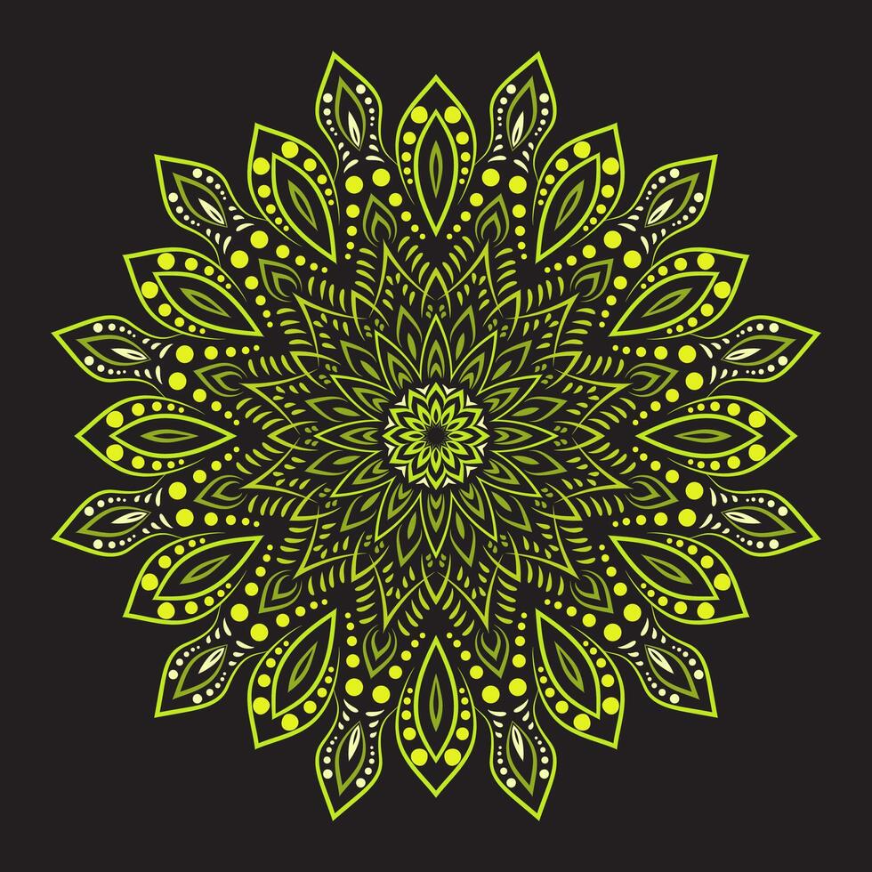 mandala art for design vintage background,decoration, vector