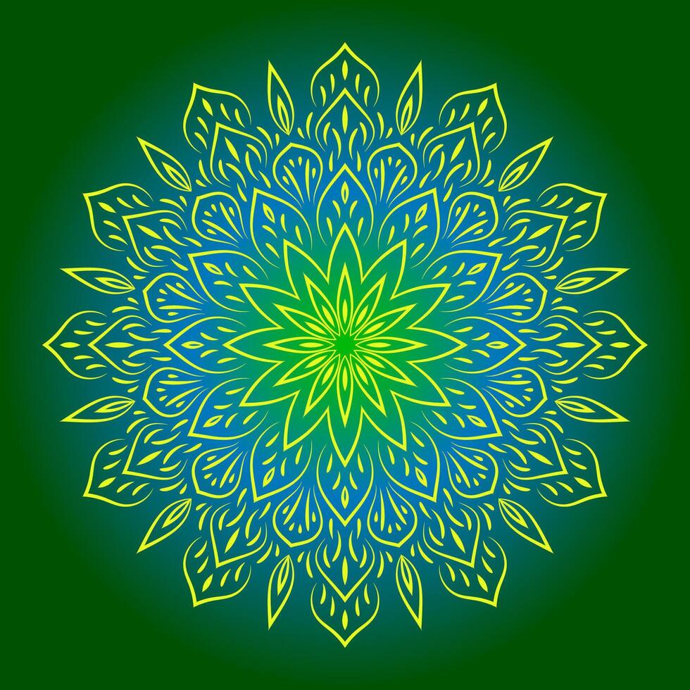mandala art for design vintage background,decoration, vector