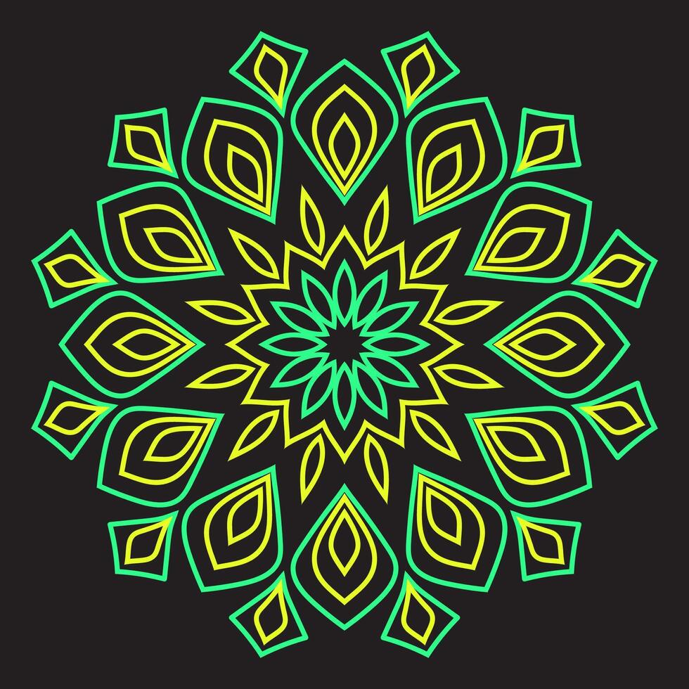 mandala art for design vintage background,decoration, vector