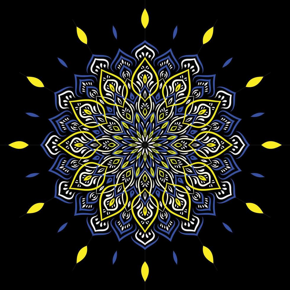 mandala art for design vintage background,decoration, vector