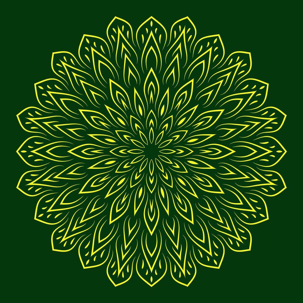 mandala art for design vintage background,decoration, vector