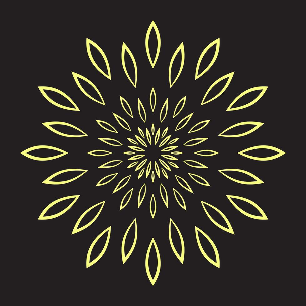 mandala art for design vintage background,decoration, vector