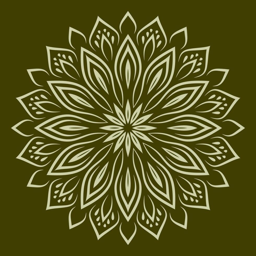 mandala art for design vintage background,decoration, vector