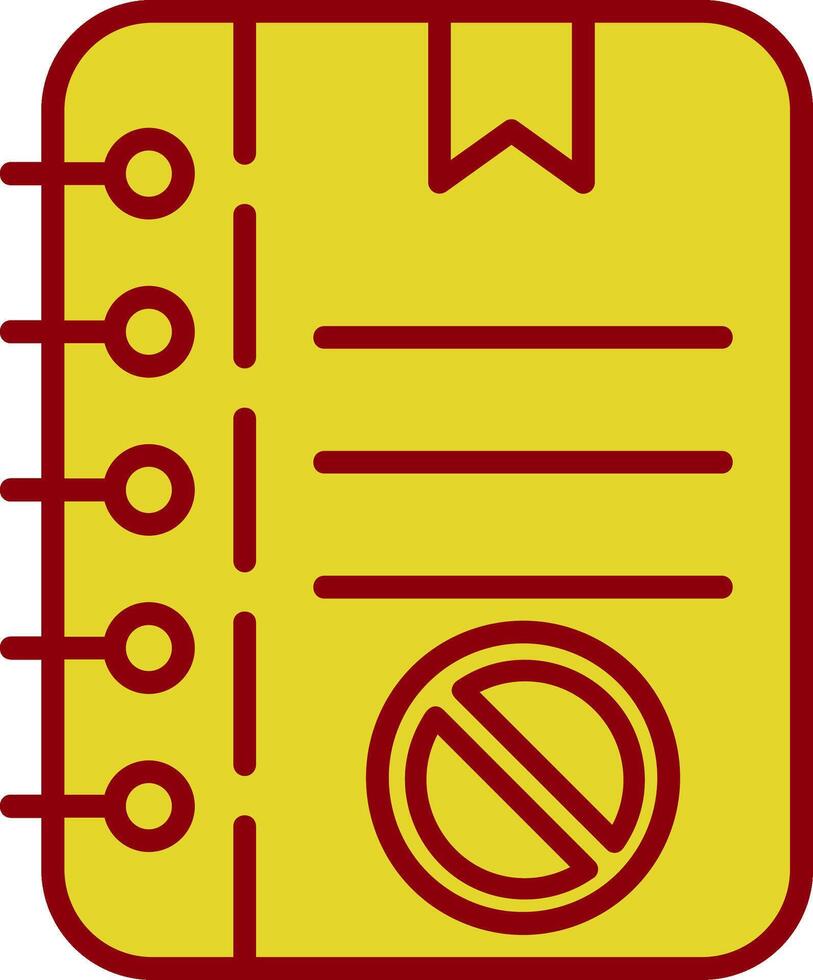 Notes Vintage Icon Design vector