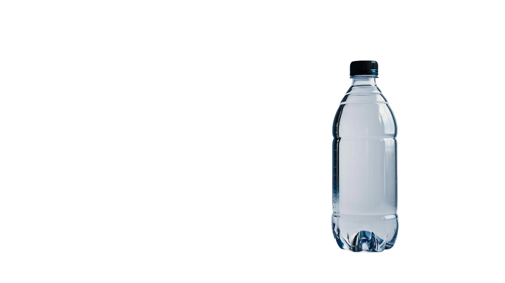 Water Bottle Image, on the transparent background. Format png