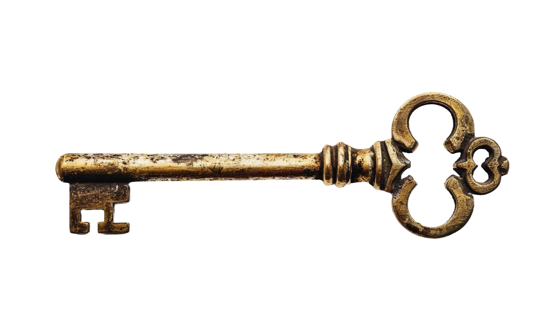 Vintage Brass Key Showcase On Transparent Background 43766770 PNG
