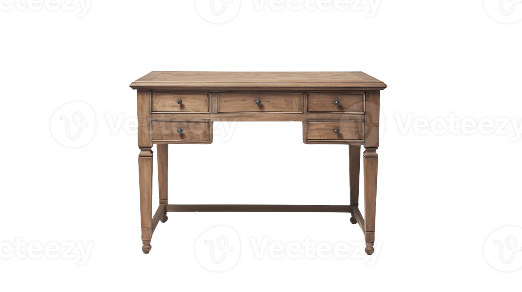 Faded Elm Writing Desk On Transparent Background png