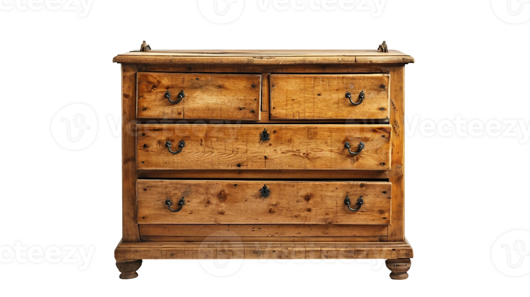 Maple Dresser On Transparent Background png