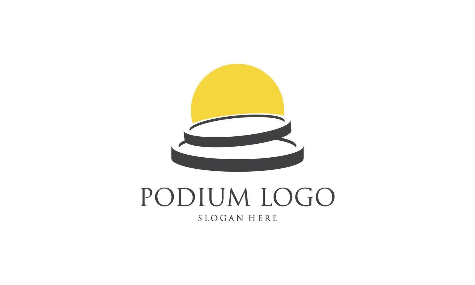 Realistic 3d cylinder pedestal podium. Product display presentation vector