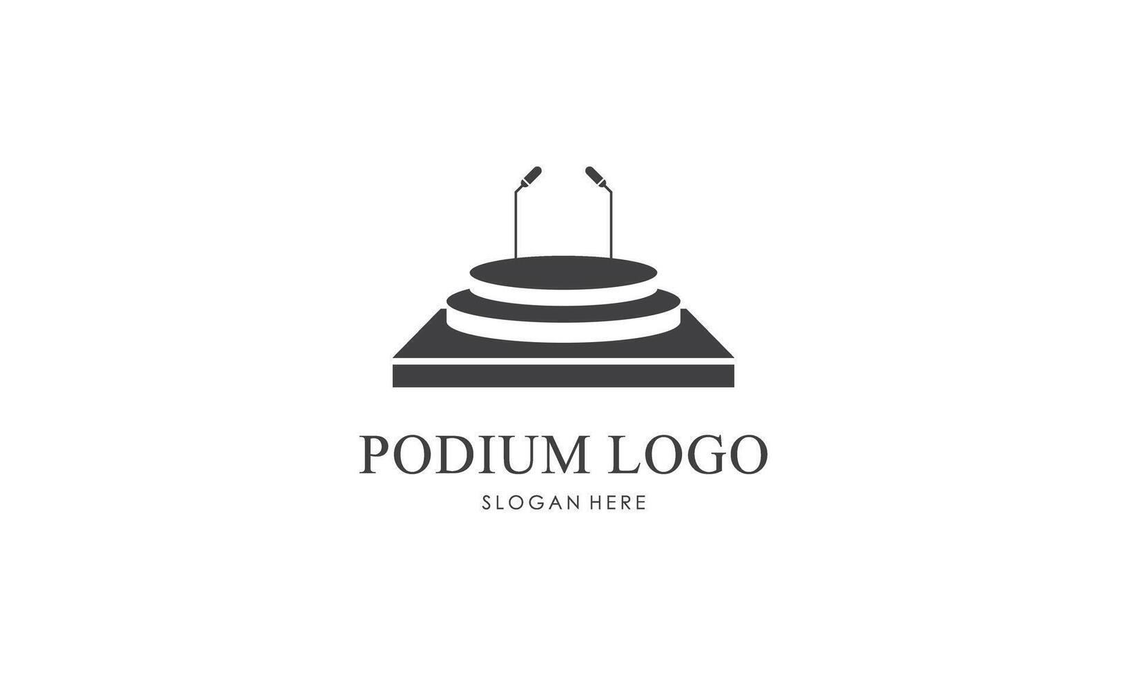 Realistic 3d cylinder pedestal podium. Product display presentation vector