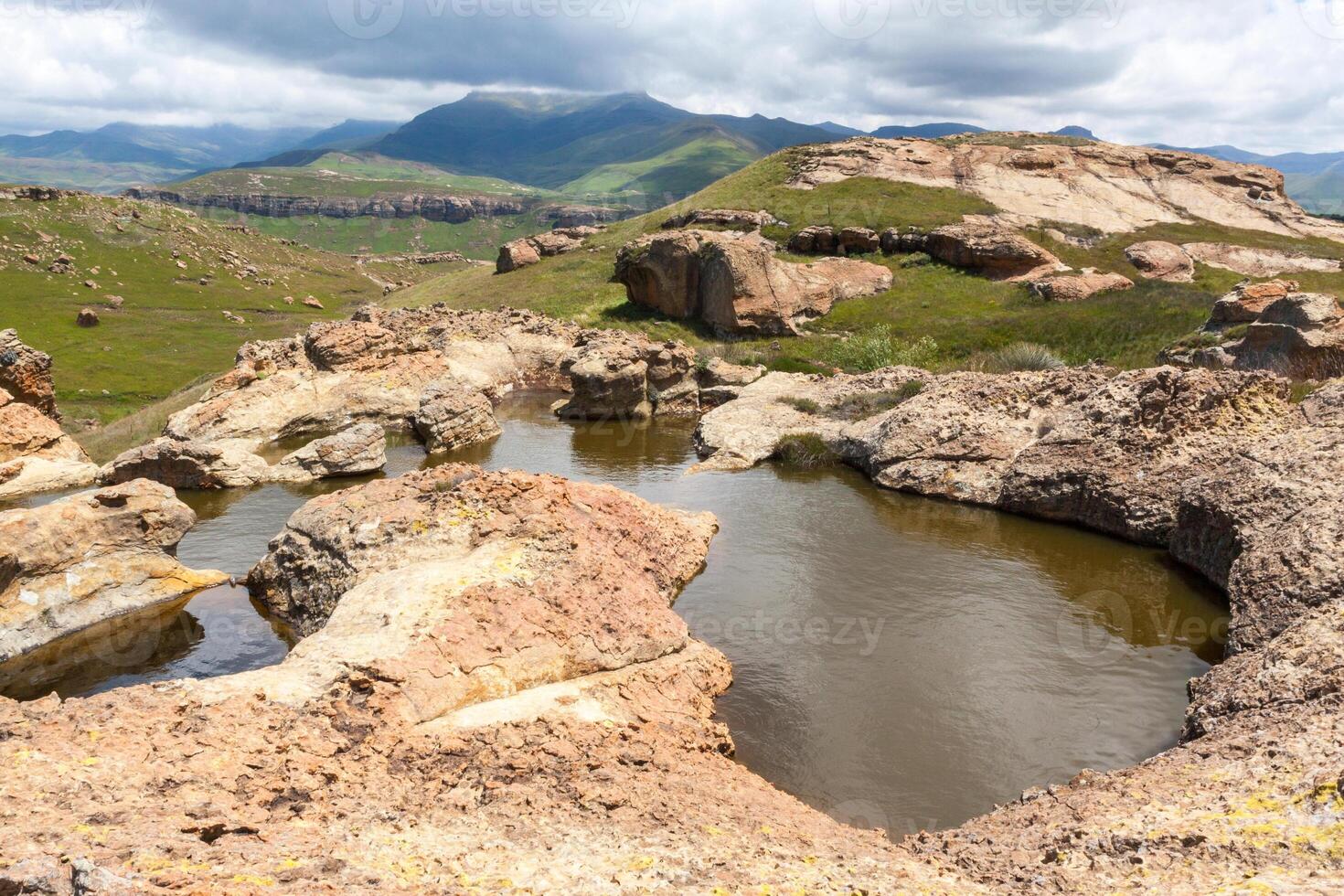 Rock Pools in Sehlabathebe NP photo