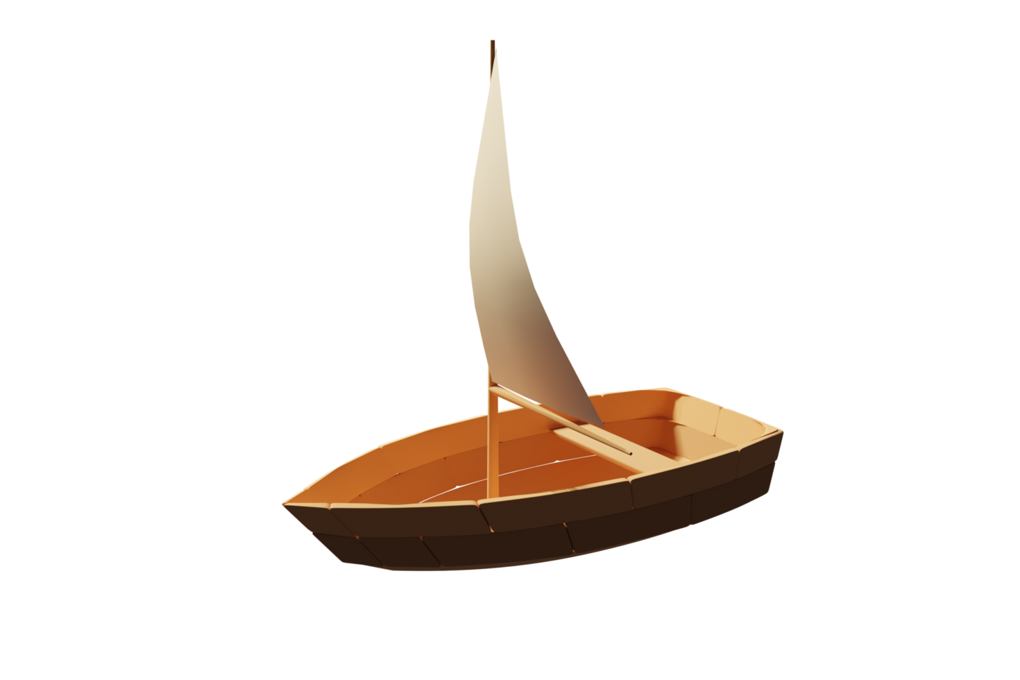 pequeño de madera barco diferencia anglos png