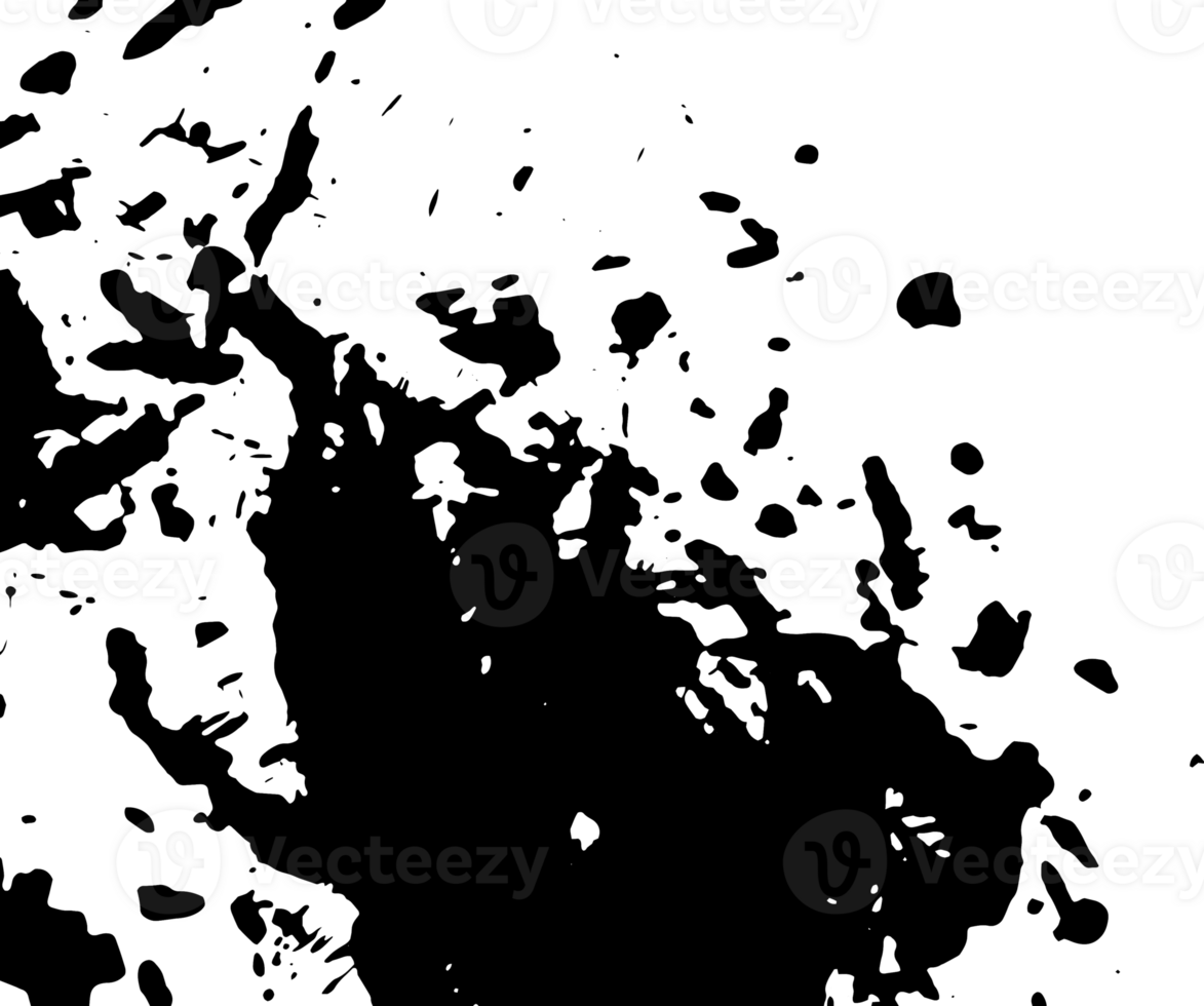 Rustic grunge texture with grain and stains. Abstract noise background. Graphic illustration with transparent background. png