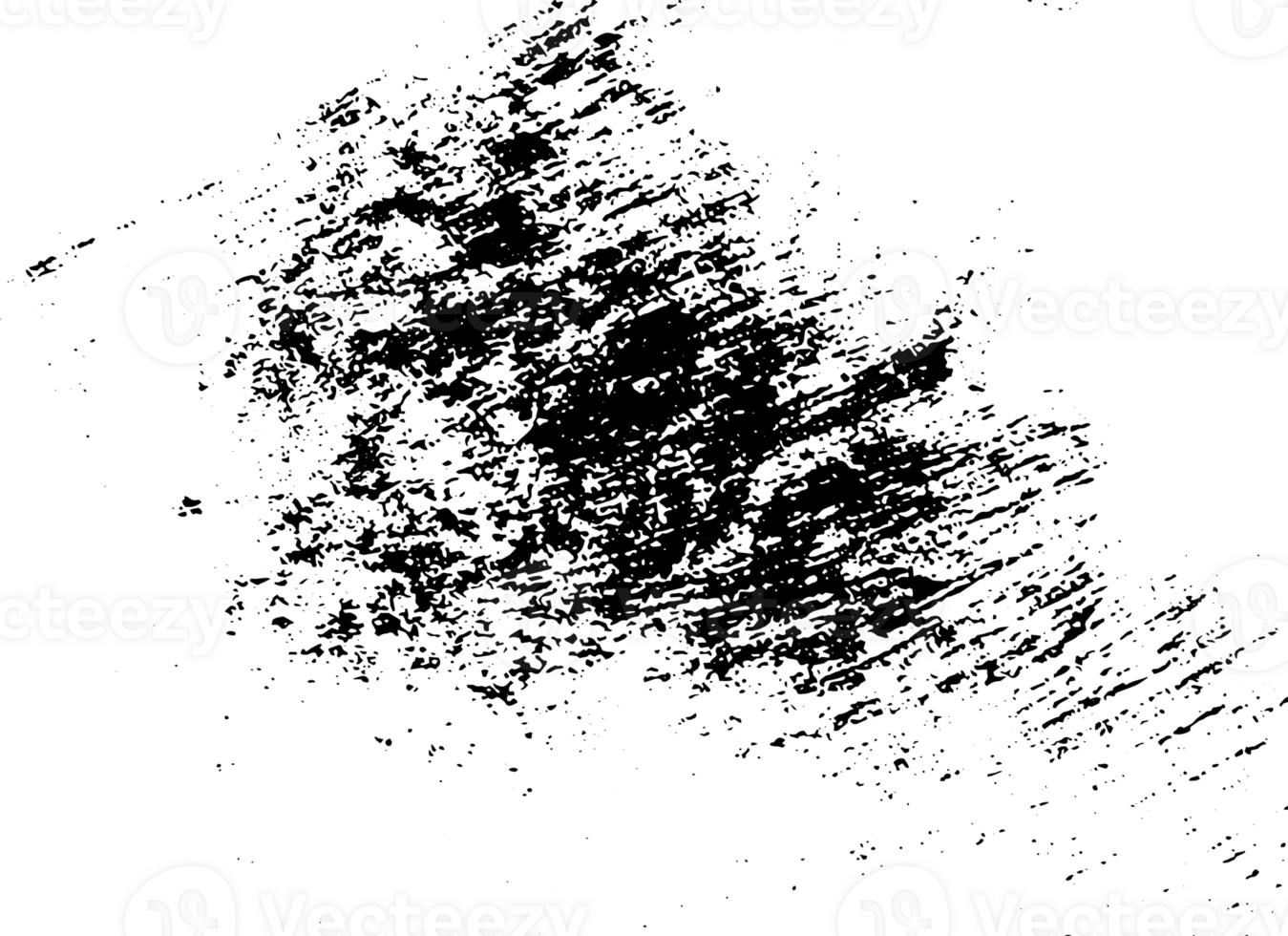 Rustic grunge texture with grain and stains. Abstract noise background. Graphic illustration with transparent background. png