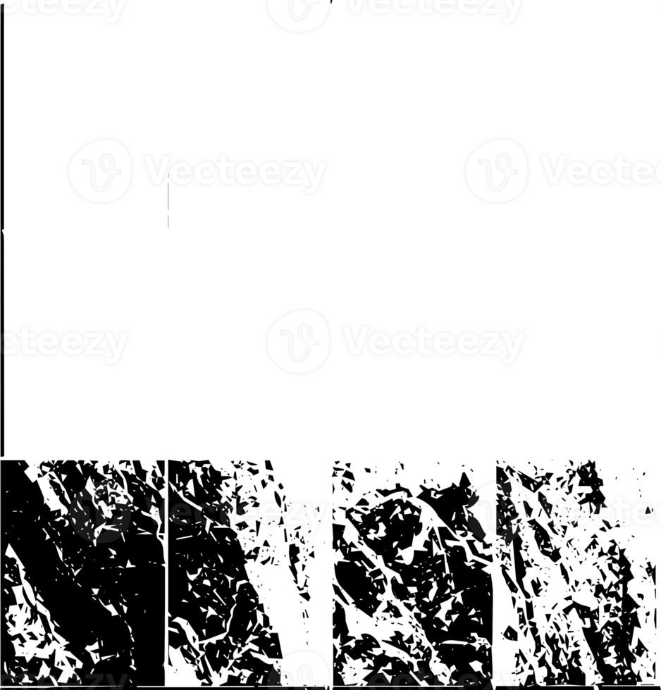 Rustic grunge texture with grain and stains. Abstract noise background. Graphic illustration with transparent background. png