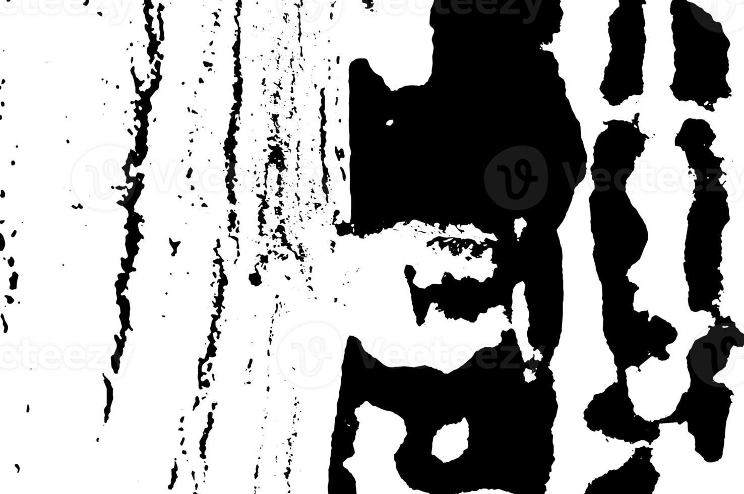 Rustic grunge texture with grain and stains. Abstract noise background. Graphic illustration with transparent background. png