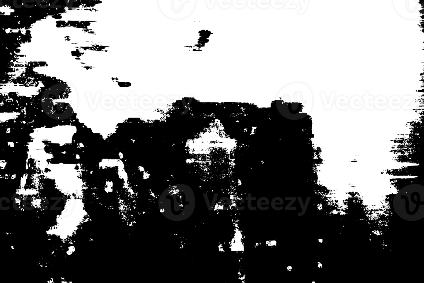 Rustic grunge texture with grain and stains. Abstract noise background. Graphic illustration with transparent background. png