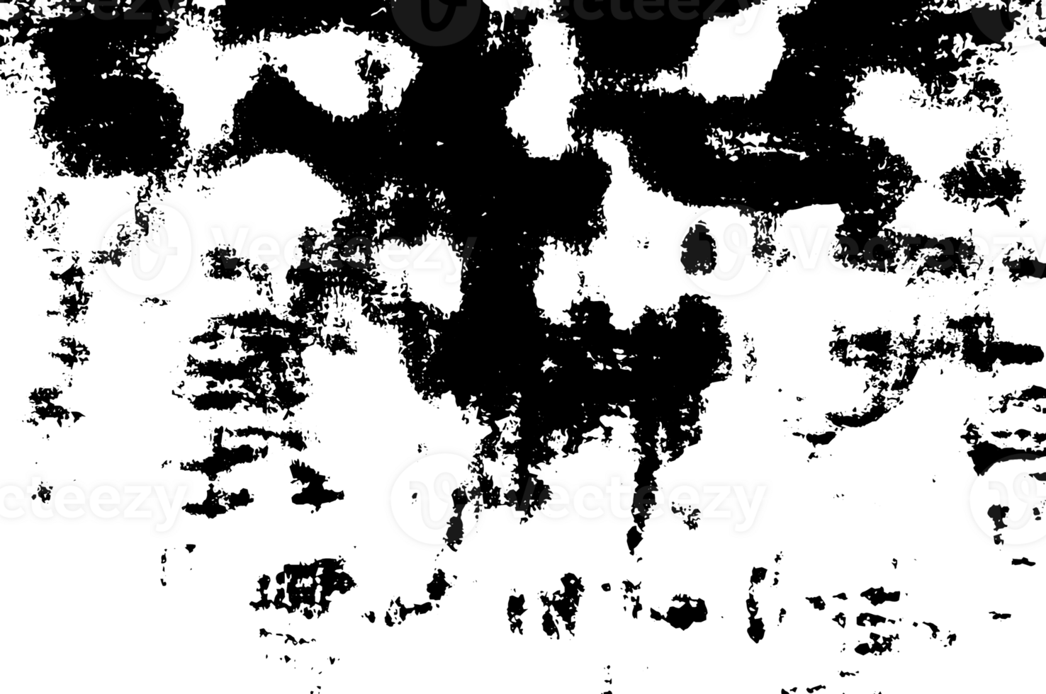 Rustic grunge texture with grain and stains. Abstract noise background. Graphic illustration with transparent background. png