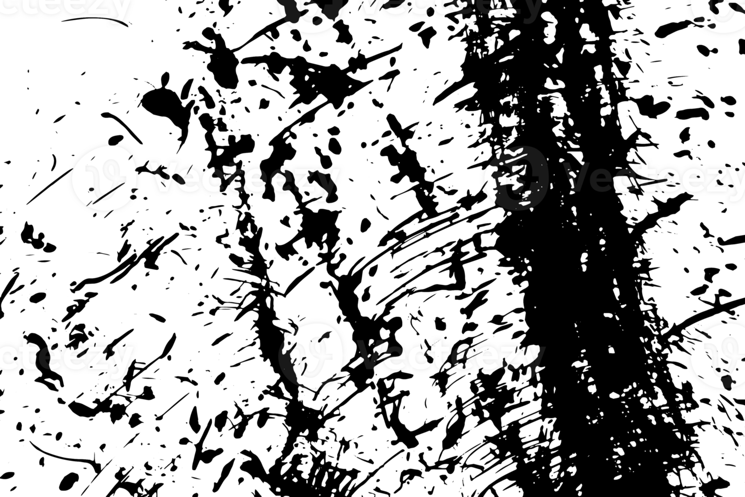 Rustic grunge texture with grain and stains. Abstract noise background. Graphic illustration with transparent background. png