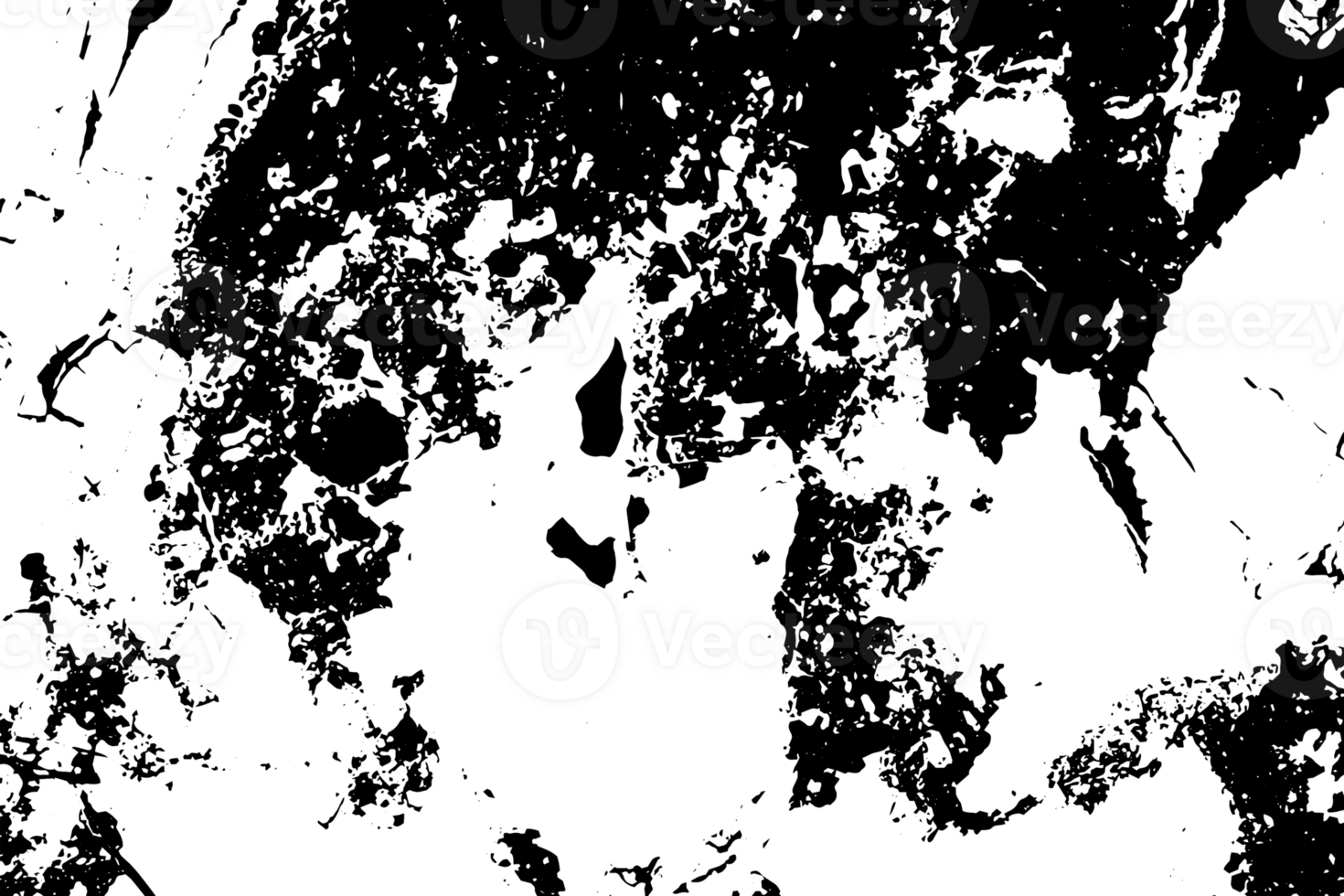 Rustic grunge texture with grain and stains. Abstract noise background. Graphic illustration with transparent background. png