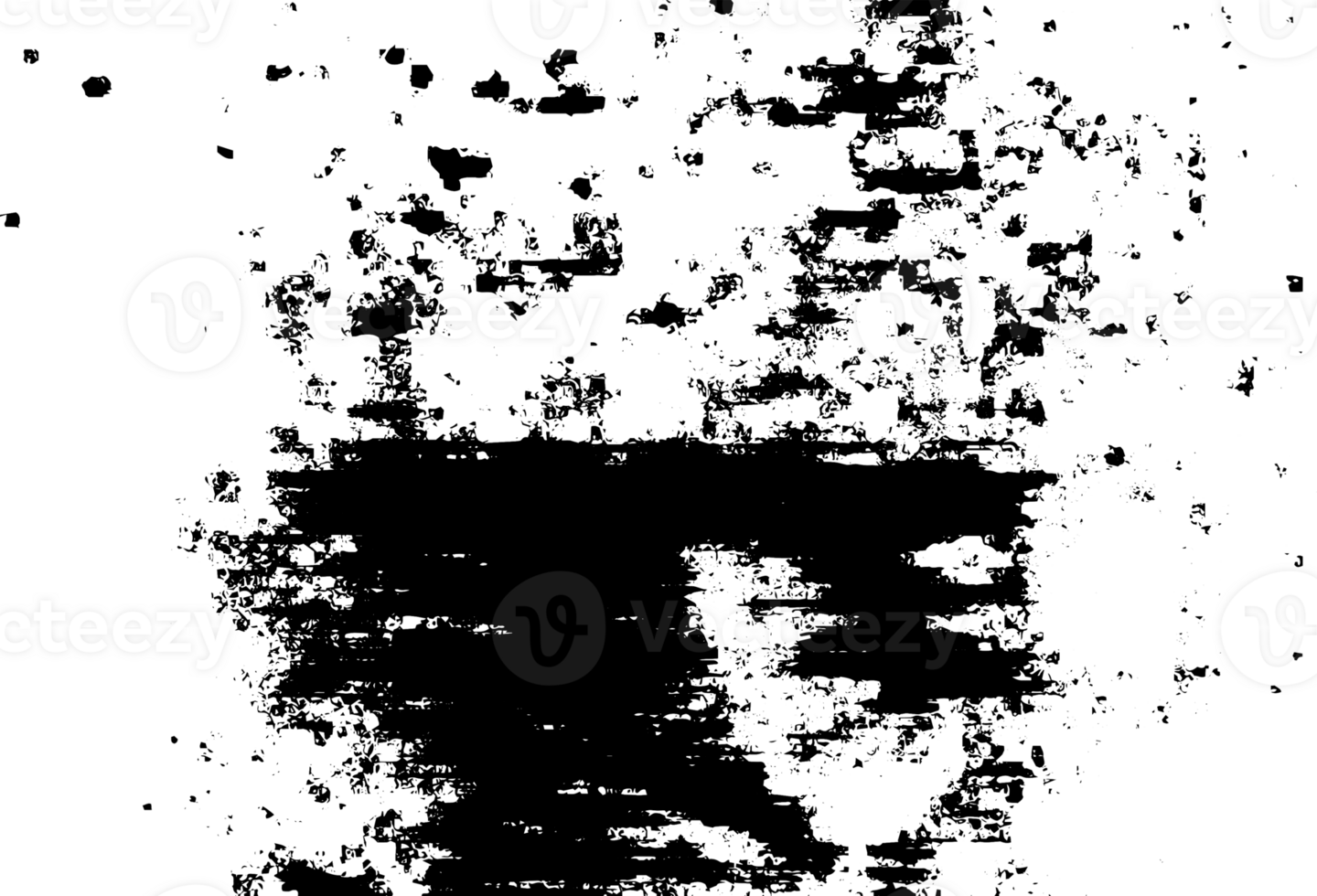 Rustic grunge texture with grain and stains. Abstract noise background. Graphic illustration with transparent background. png