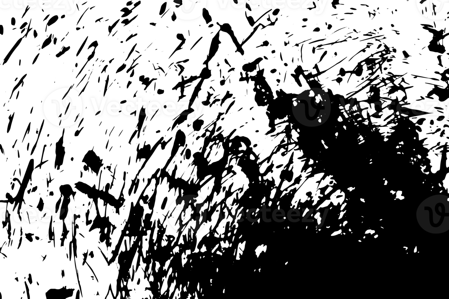 Rustic grunge texture with grain and stains. Abstract noise background. Graphic illustration with transparent background. png