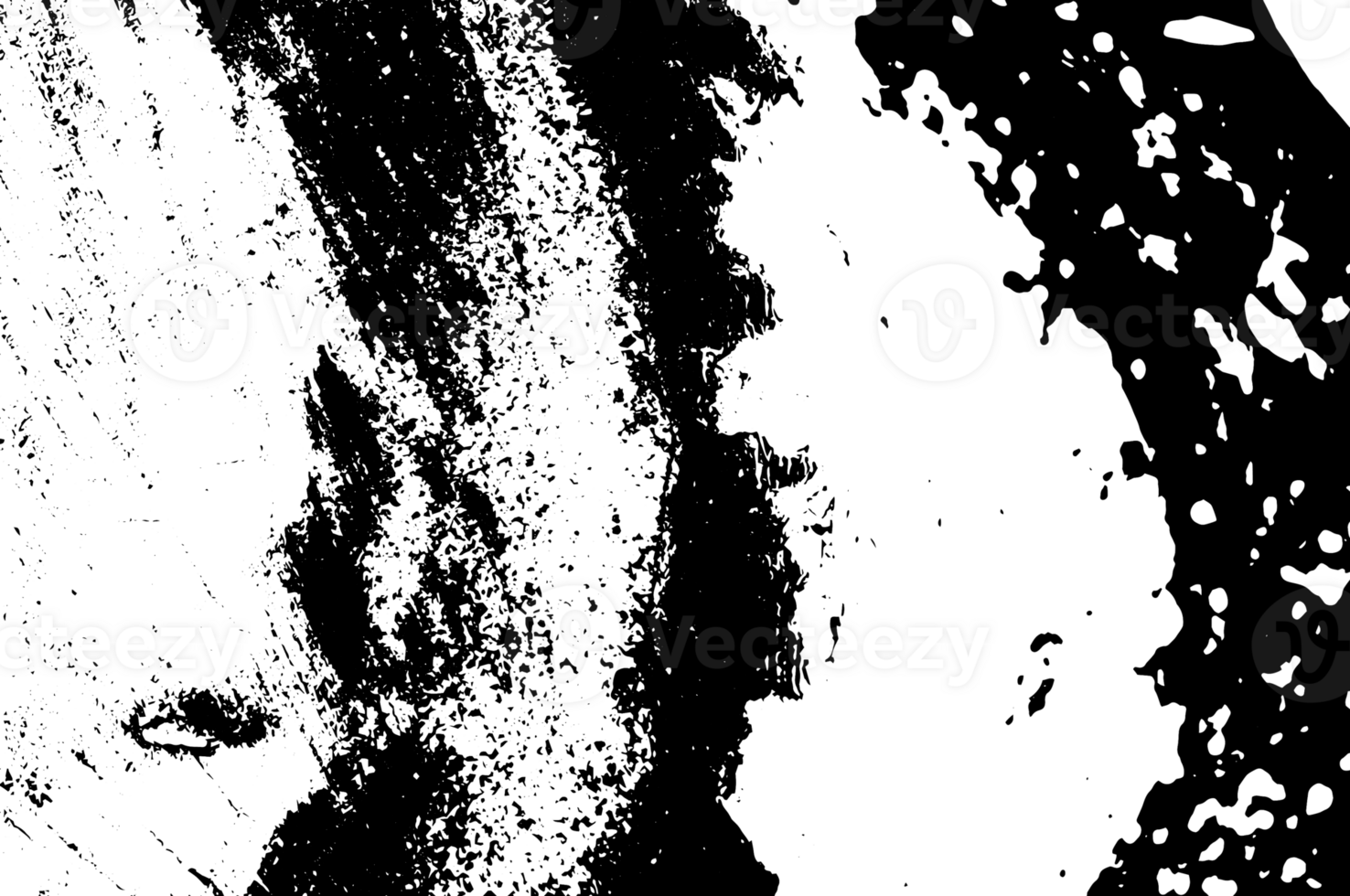 Rustic grunge texture with grain and stains. Abstract noise background. Graphic illustration with transparent background. png