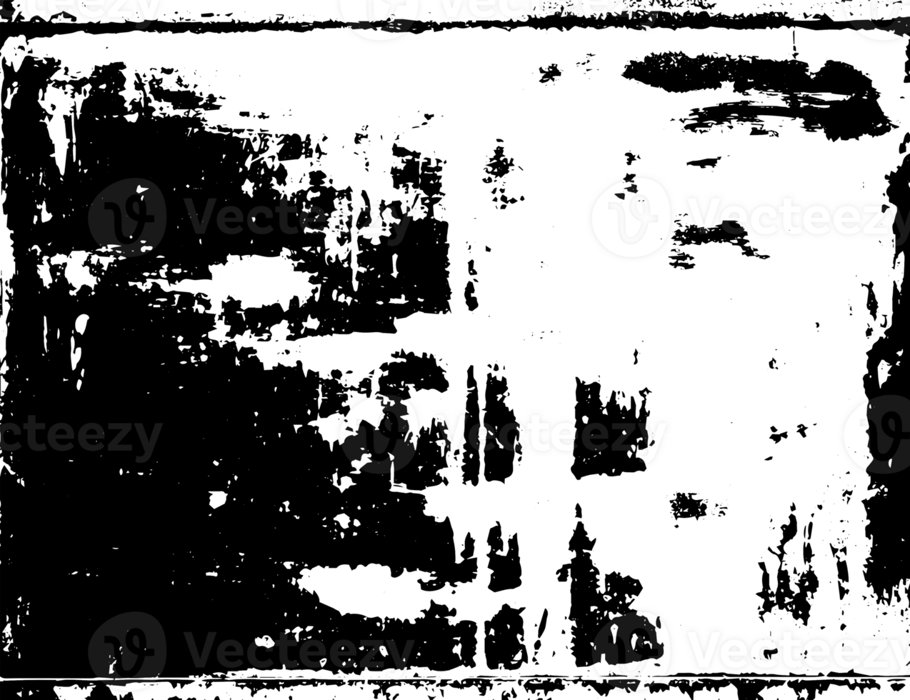 Rustic grunge texture with grain and stains. Abstract noise background. Graphic illustration with transparent background. png