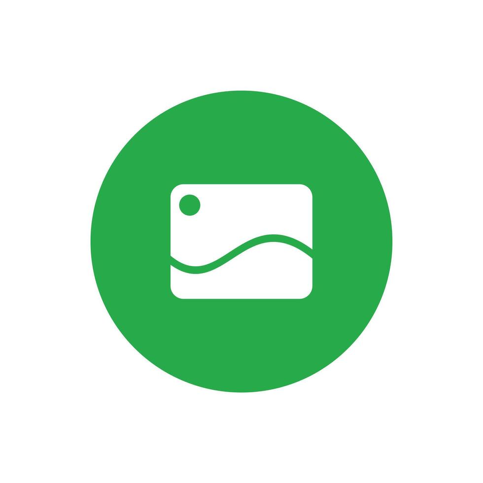Gallery icon Logo Design Element. Can be used for Web and App. Symbol design icon graphic element resources. Flat design style icon. Gallery of icons for ui button applications. user interface design vector