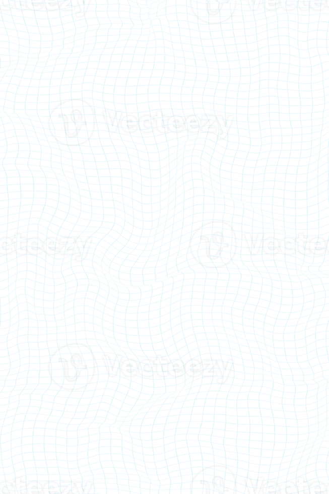 Digital 3D wireframe landscape, on transparent background. Ideal for backdrops in tech presentations, virtual reality environments, and graphical abstracts. Grid, mesh. 3D render. png