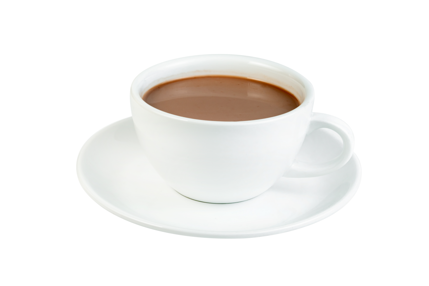 varm choklad med kaffe kopp isolerat png