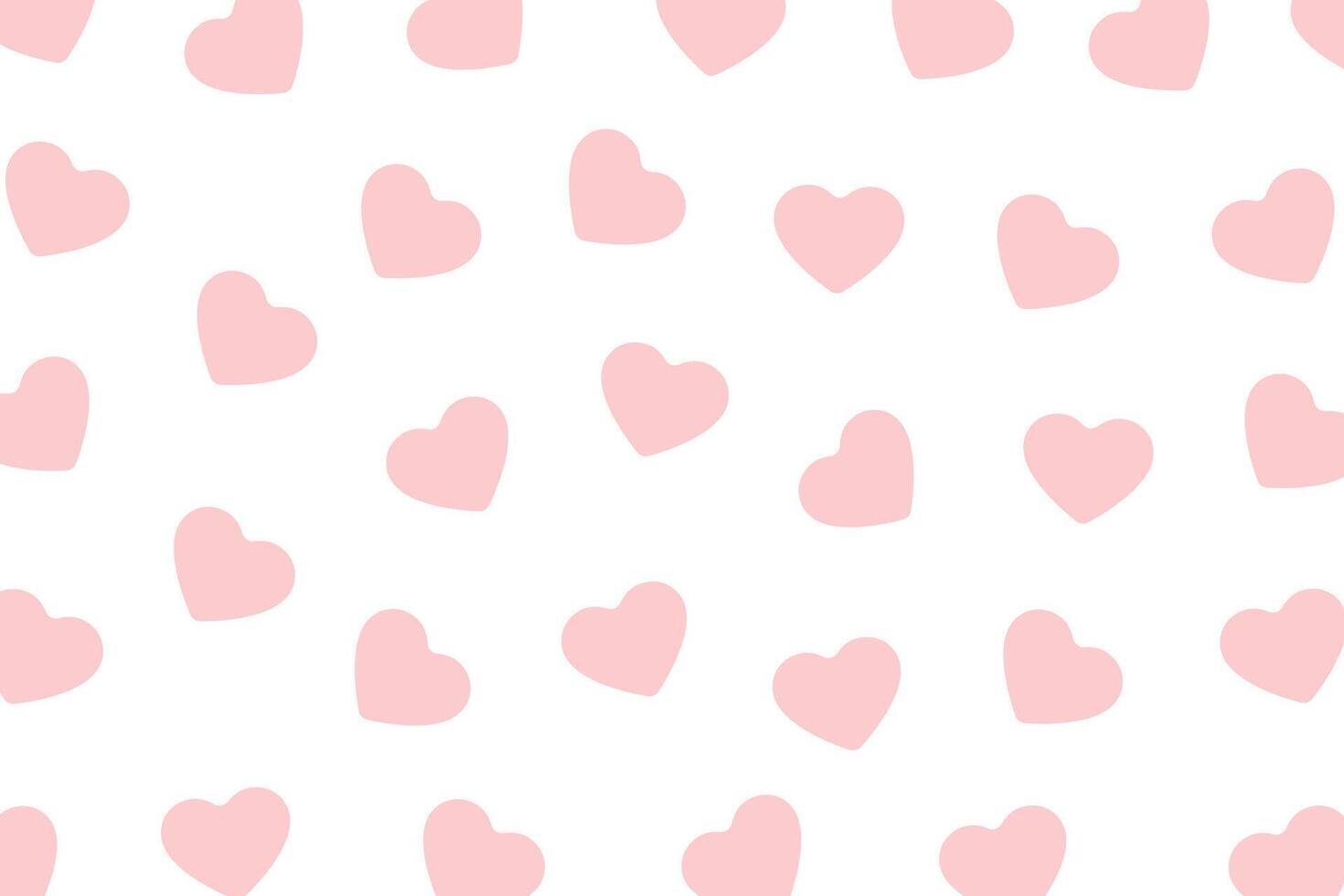 decorative love heart pattern for valentines greeting card vector