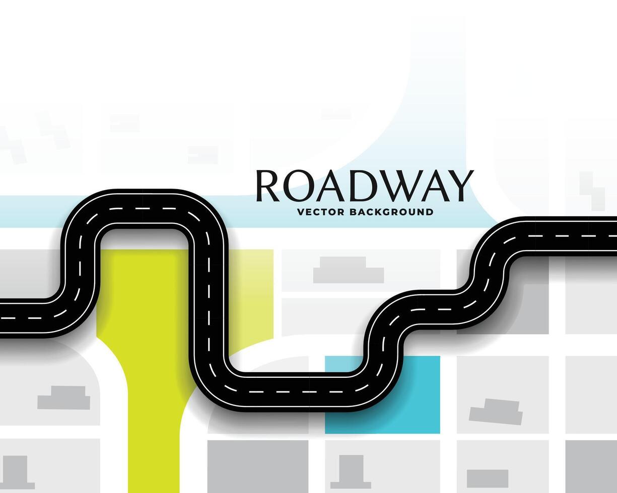 journey route road map concept background design vector
