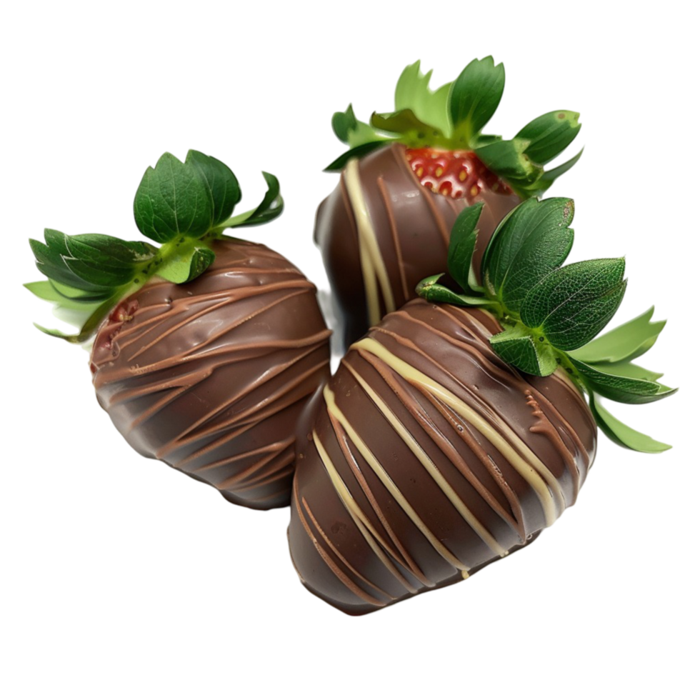 generado ai enamorado chocolate postre comida aislado en transparente antecedentes png