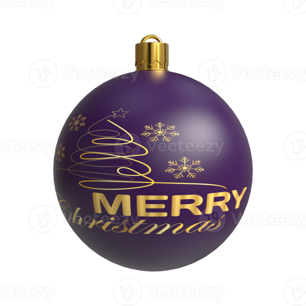 Christmas Ball - Shimmering Ornaments for Festive Decor png