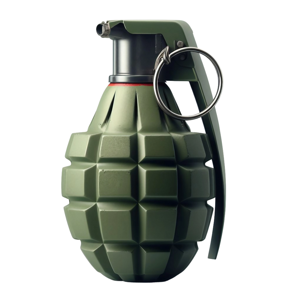 a grenade on a transparent background png