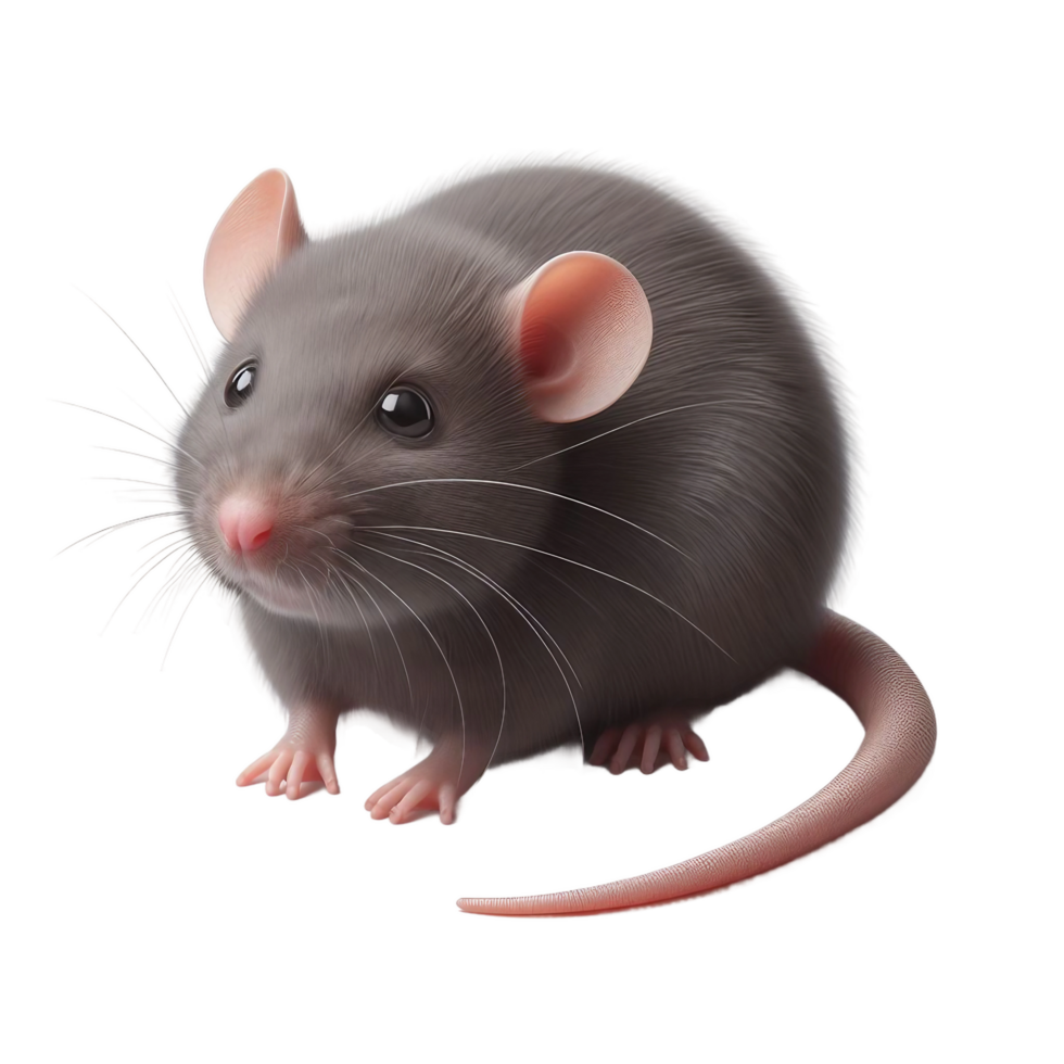 mouse or rat on transparent background png