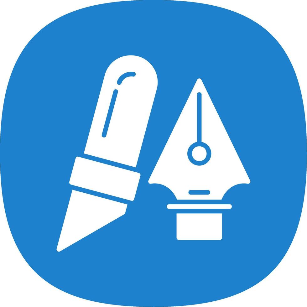 Design tools Glyph Curve Icon Design vector