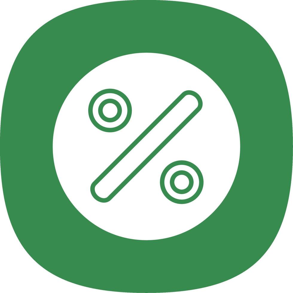 Divide Glyph Curve Icon Design vector