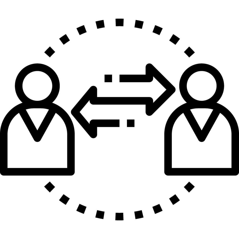 feedback modern line style icon vector