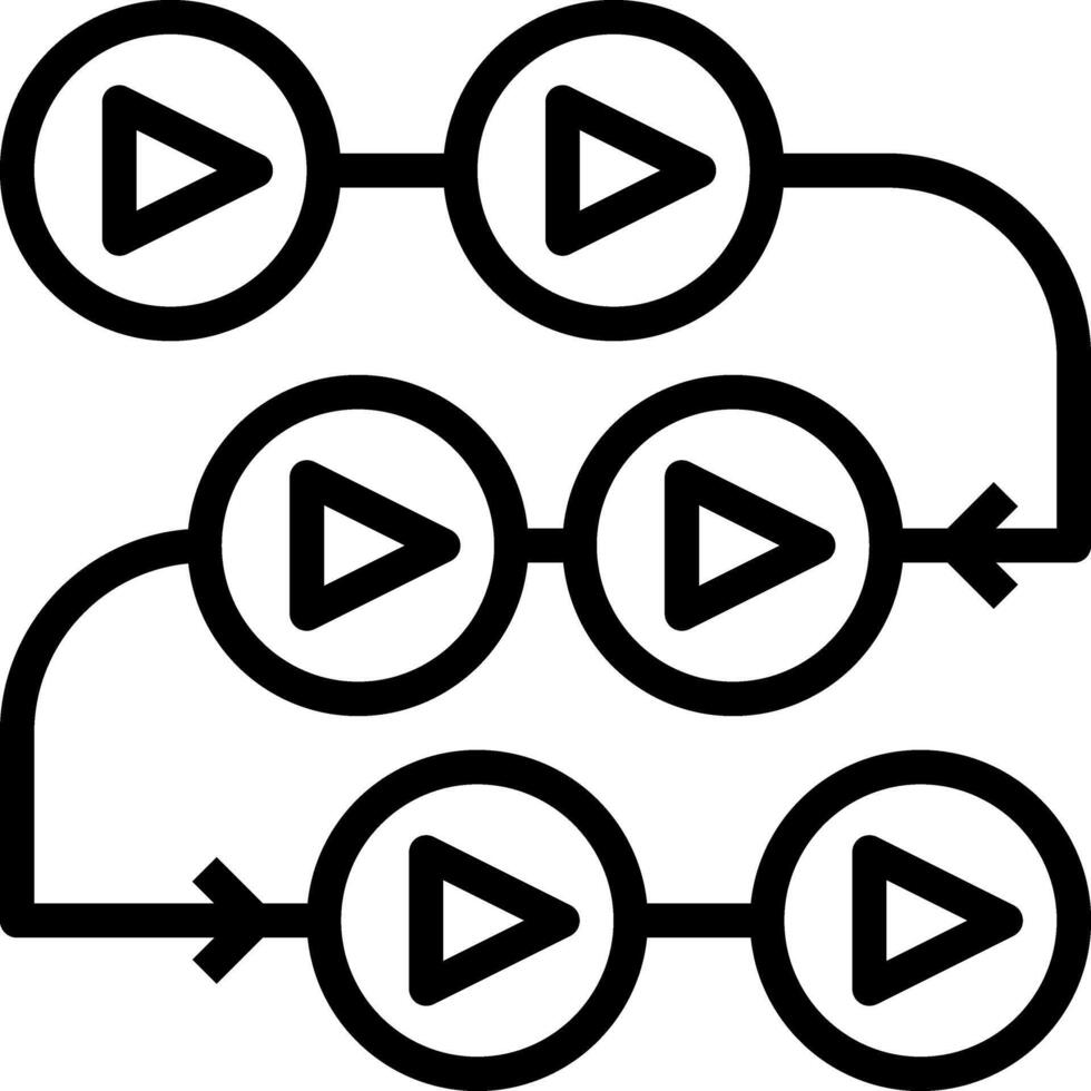 consistency modern line style icon vector