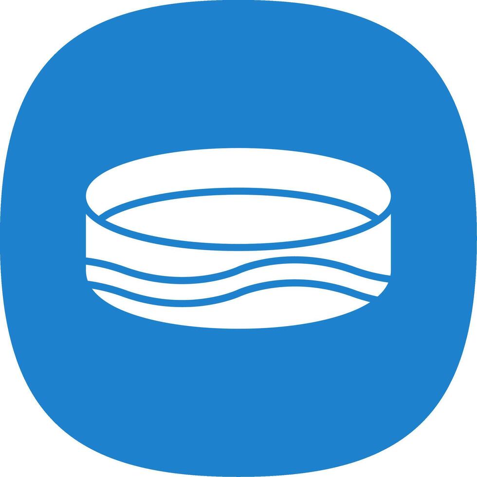 Bracelet Glyph Curve Icon Design vector