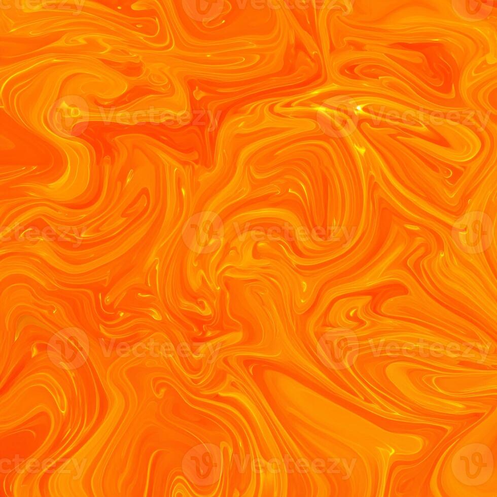 Vibrant Liquid Marbling, Abstract Fluid Painting Texture Background in Intense Color Mix, Ideal Wallpaper. photo